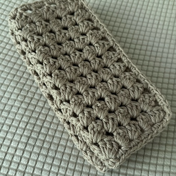 Handmade Crocheted Washcloths Facecloths Dishcloths, 100% COTTON, Set of 2 - Picture 6 of 7